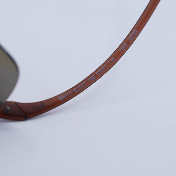🕶️ New Maui Jim H442 26M Sunglasses - Brown Frame - Picture 7 of 10